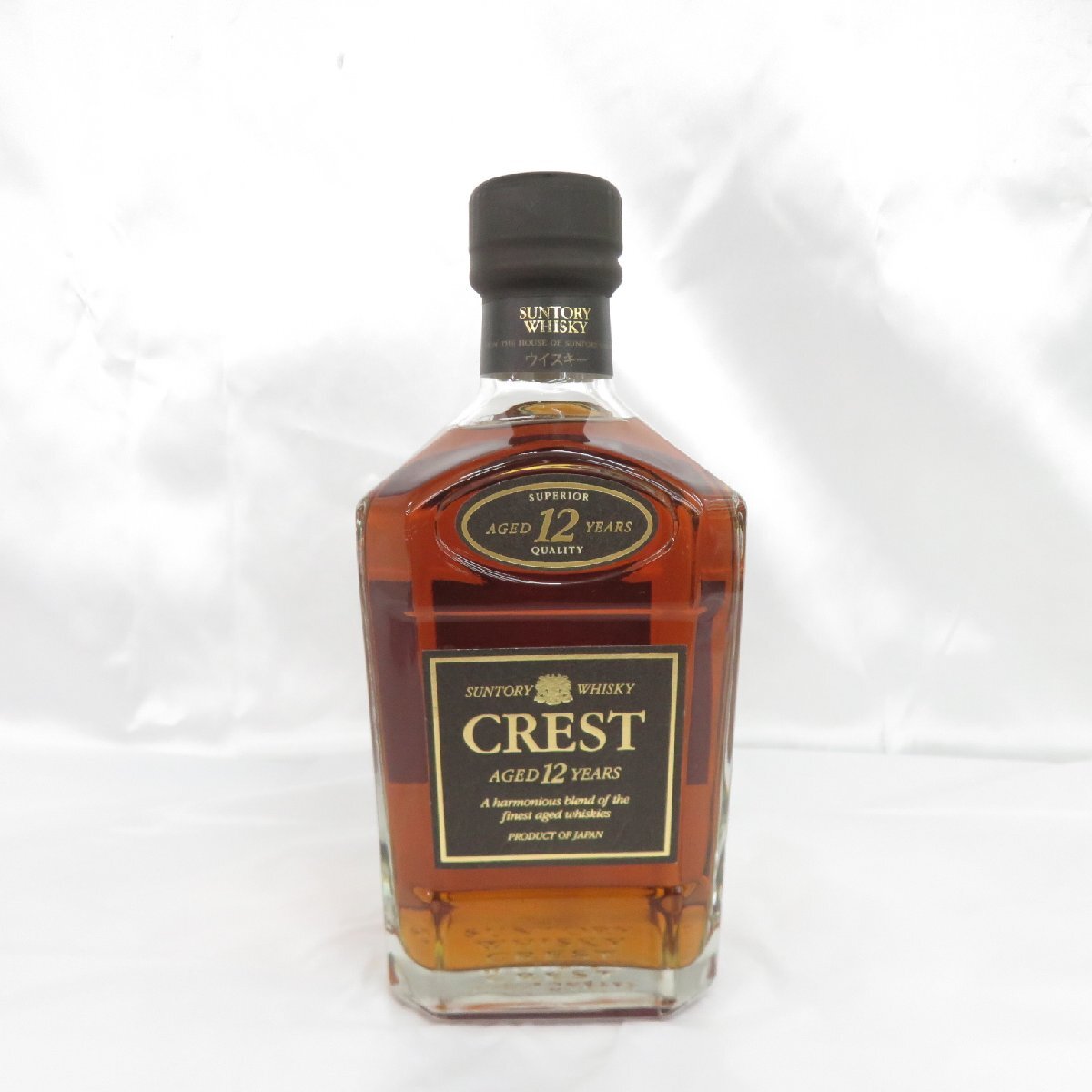 【初売り】 1円～【未開栓】SUNTORY サントリー CREST クレスト 12年 ウイスキー