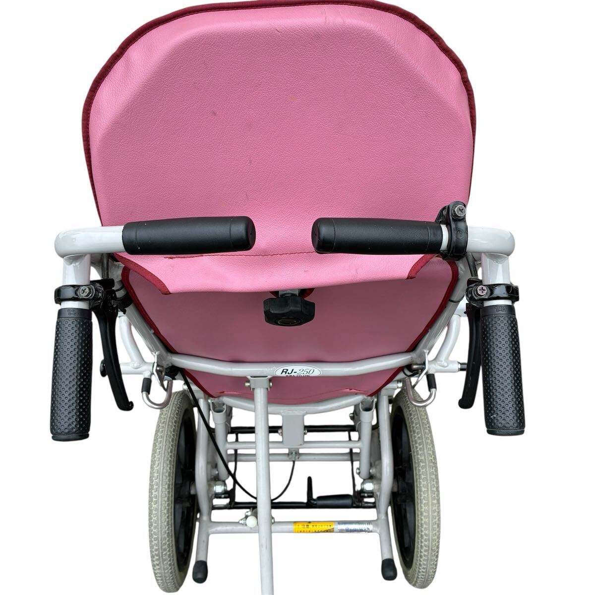 いうら リクライニング 折りたたみ可能 タイヤ新品 車椅子 RJ-250 Bibian 比比昂- いうらリクライニング折りたたみ車椅子RJ-250