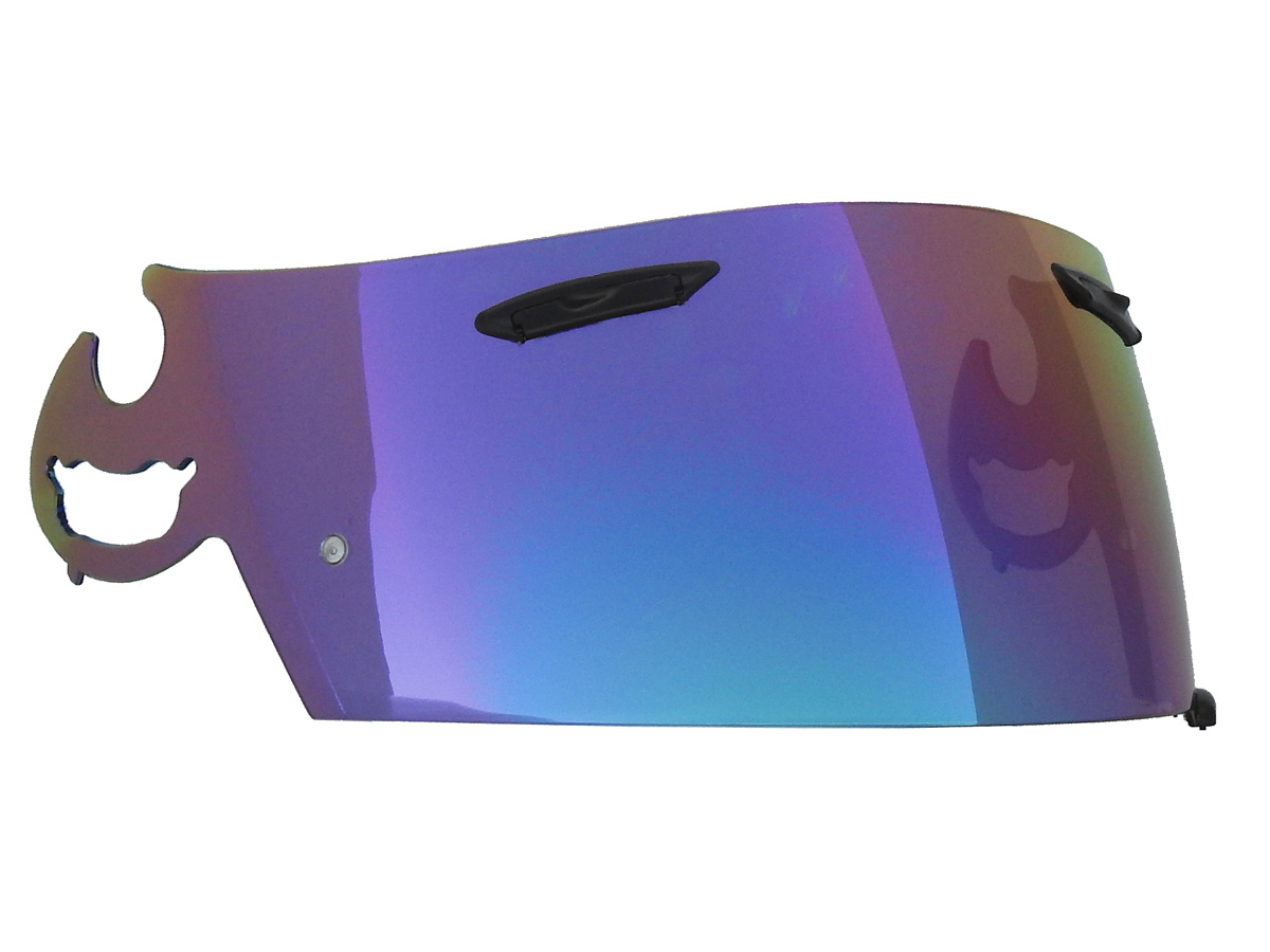 スーパーアドシスIシールド ミラーシールド イリジウム 社外品 Araiアライ RX-7 RR5 アストロIQ Quantum-J ラパイドIR HR-INNOVATION HR-X_画像3