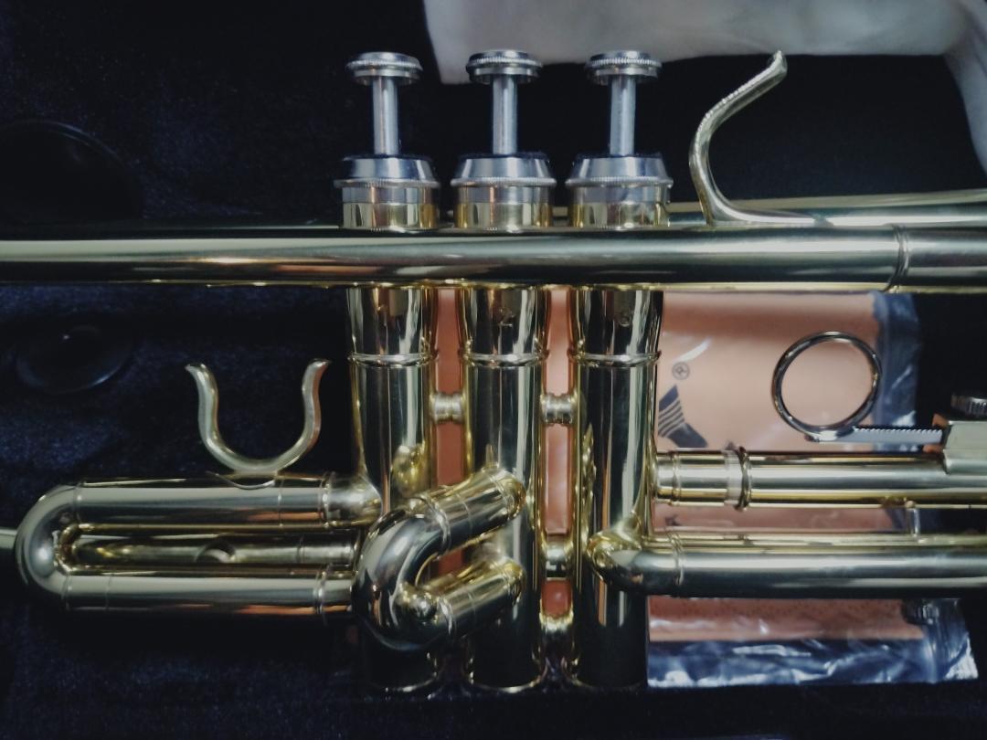 トランペット JYTR-E100G 金音楽器 未使用品 - メルカリ