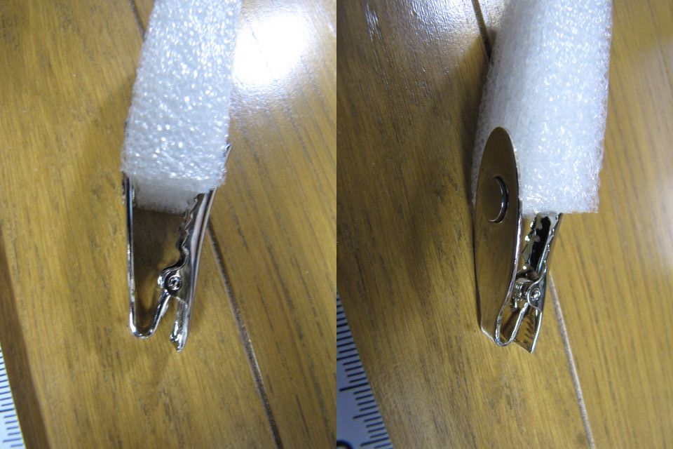 ▽新品未使用 クリップ&マーカー　マスクマン　(WH)ホワイト　1Set_画像5