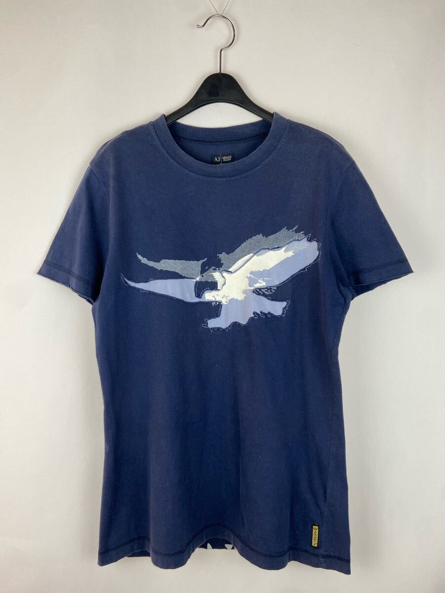 ARMANI JEANS ARCHIVE DOCKING PRINT T-SHIRT