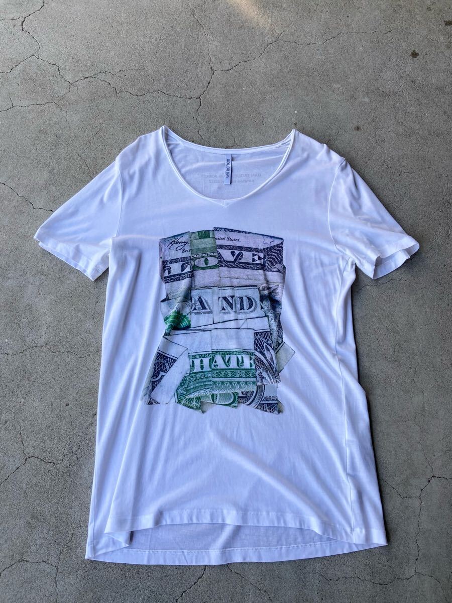 Neil Barrett 12SS ARCHIVE LIMITED DAN TAGUE PRINT T-SHIRT