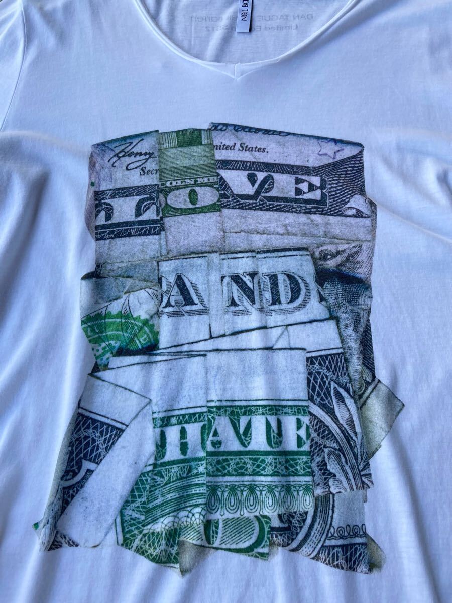 Neil Barrett 12SS ARCHIVE LIMITED DAN TAGUE PRINT T-SHIRT