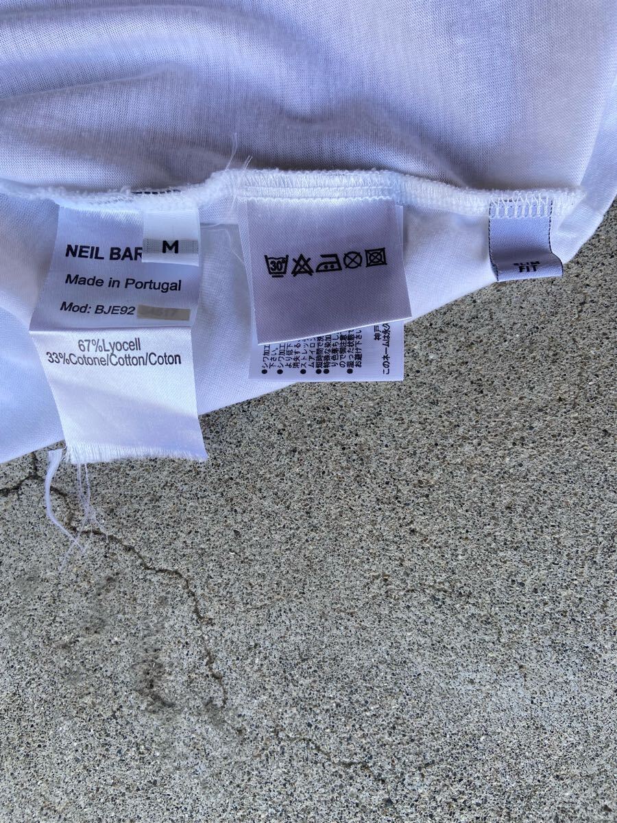 Neil Barrett 12SS ARCHIVE LIMITED DAN TAGUE PRINT T-SHIRT