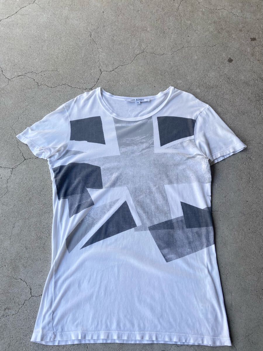 Neil barrett Archive UK Flag Print T-Shirt