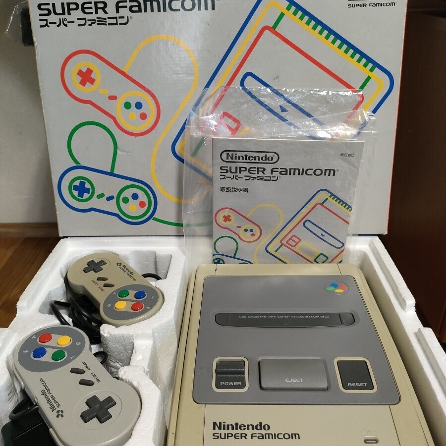 スーパーファミコン 任天堂 SHVC-001 ニンテンドー 箱説付