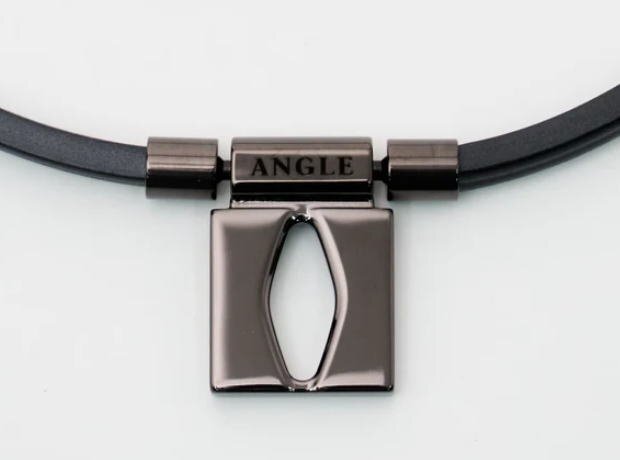 T 新品 アングル ANGLE e.MODEL 01/アングル e.モデル01 ネックレス AE01N ブラック L(50cm)　※送料無料