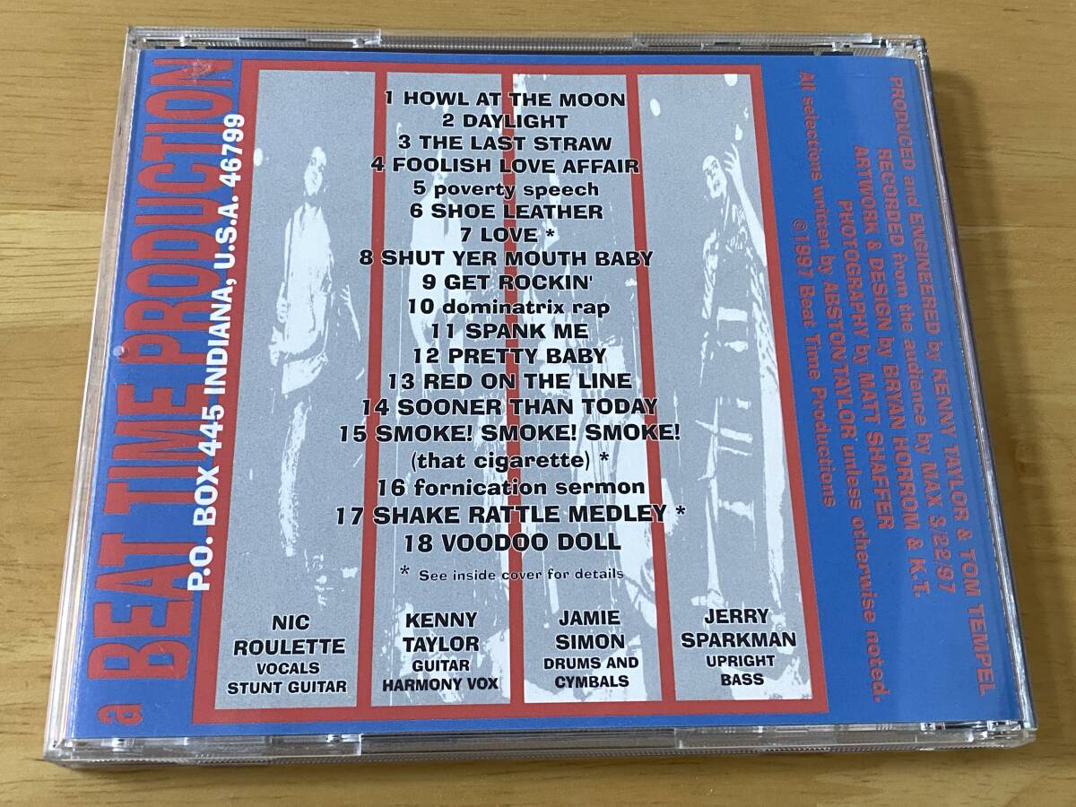 The Blue Moon Boys Live in New York зарубежная запись CD осмотр : Neo Rockabilly контри-рок Nic Roulette Gene Vincent Elvis Presley Johnny Burnette