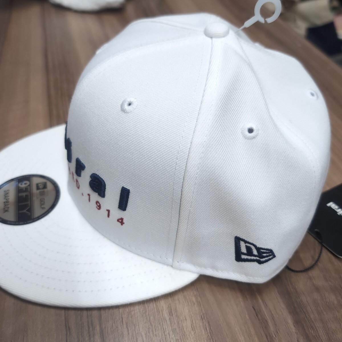 新品未使用　アドミラル Admiral ニューエラコラボ 平つばキャップ