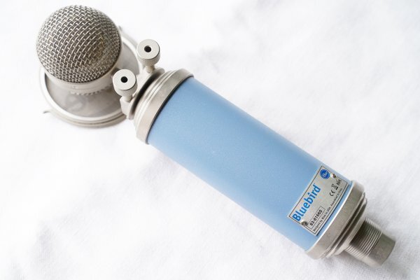  редкость старая модель BLUE Bluebird голубой конденсаторный микрофон 