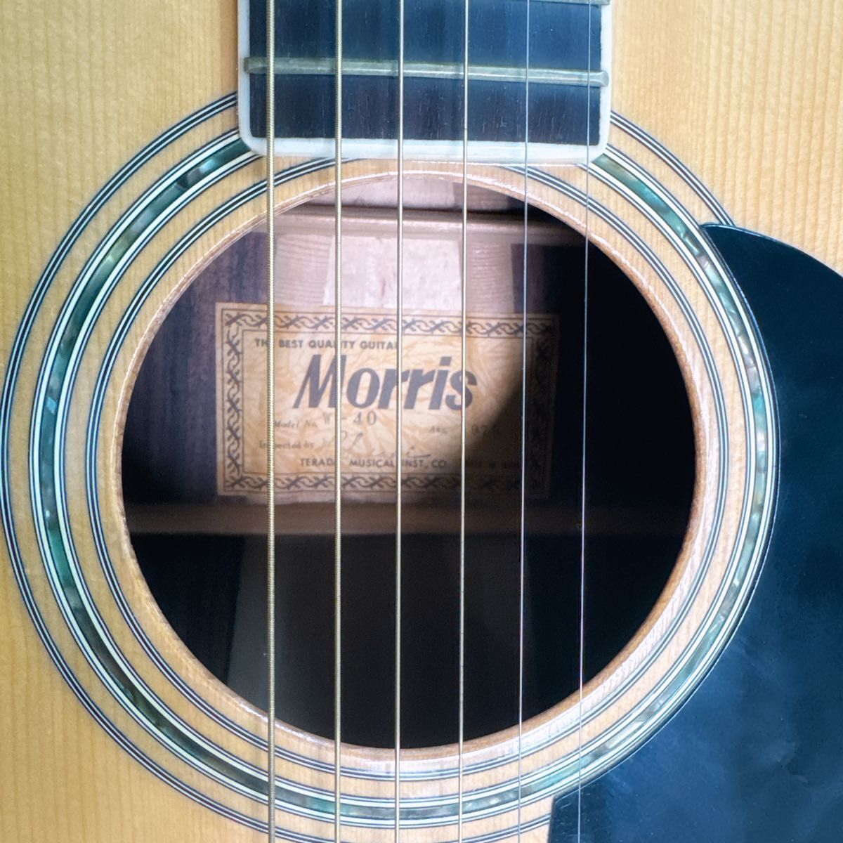 Morris ハラカンダ W-40 1975年製 アコースティックギター