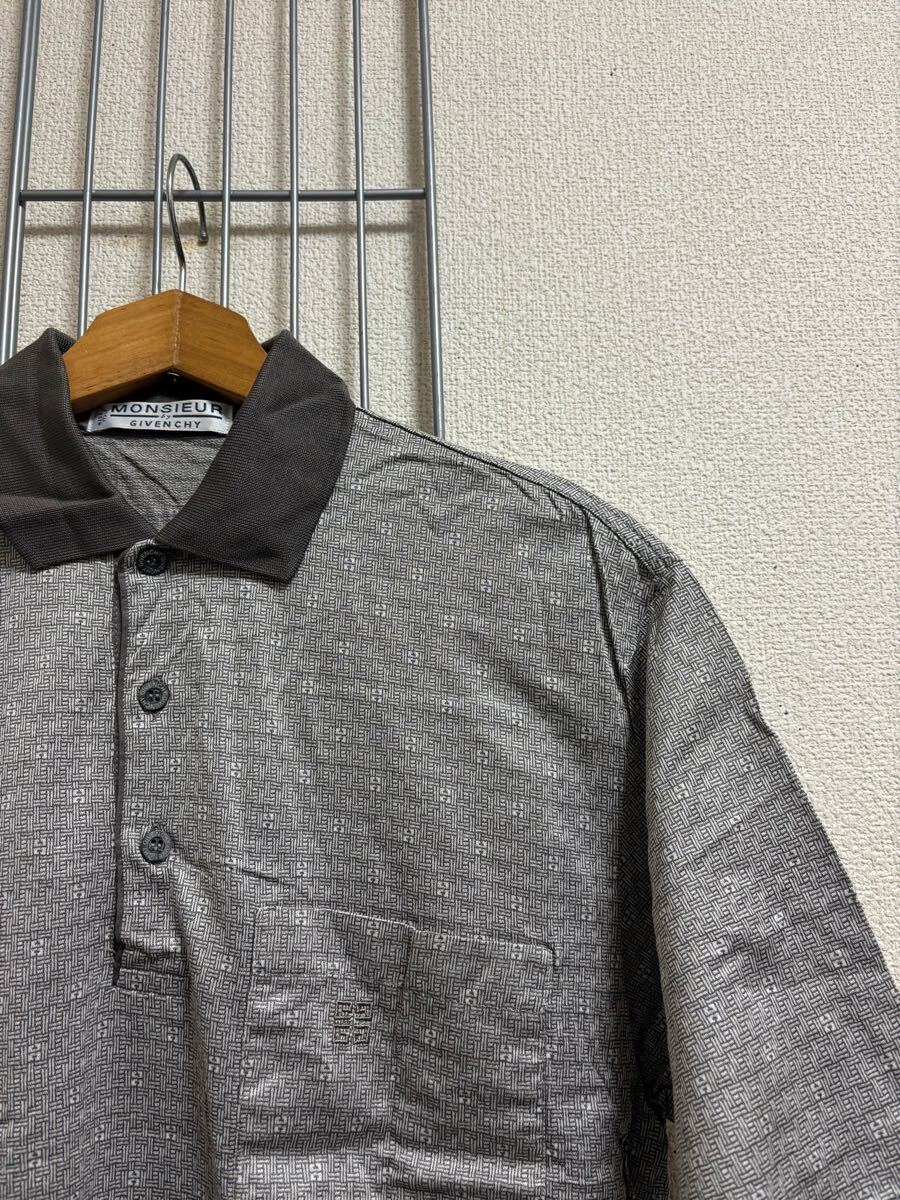 ［MONSIEUR GIVENCHY］ジバンシィ 半袖ポロシャツ　S Y4234