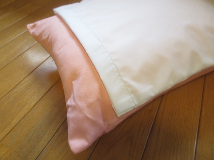 枕 まくら ２個セット そばがら枕 そば殻まくら ソバ枕 34X48㎝ 無地?ピンク?ブルー