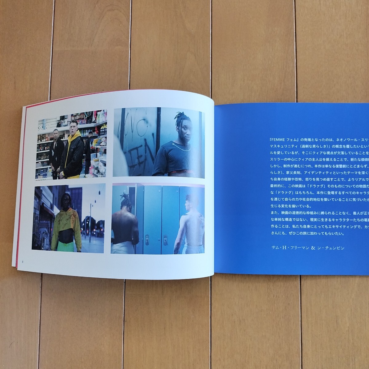 フェム パンフレット ネイサン?スチュワート＝ジャレット ジョージ?マッケイ アーロン?ヘファーナン ジョン?マクリー FEMME