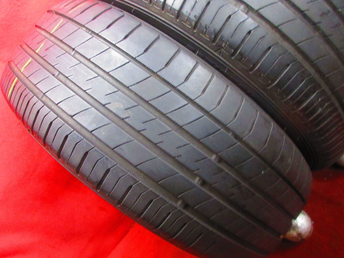 タイヤ 2本 225/55R18 ダンロップ ルマン ルマン LEMANS V SILENT CORE 2022年 溝アリ 送料無料★15902T_画像2