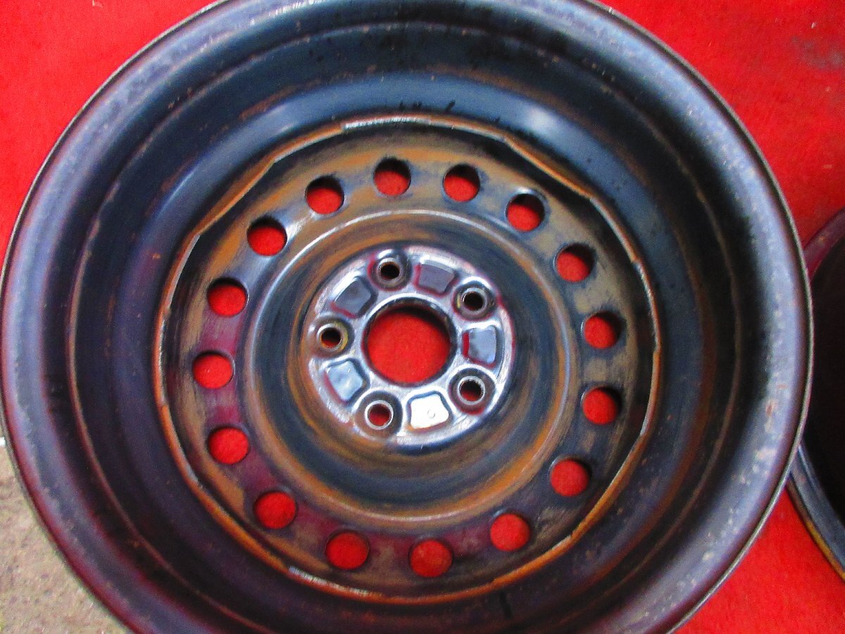 スチール ホイール 4本 トヨタ ヴォクシー ノア 60系 70系 80系 純正 15×6J 5穴 PCD 114.3 +50 ハブ径 60◆51620H-O3_画像8