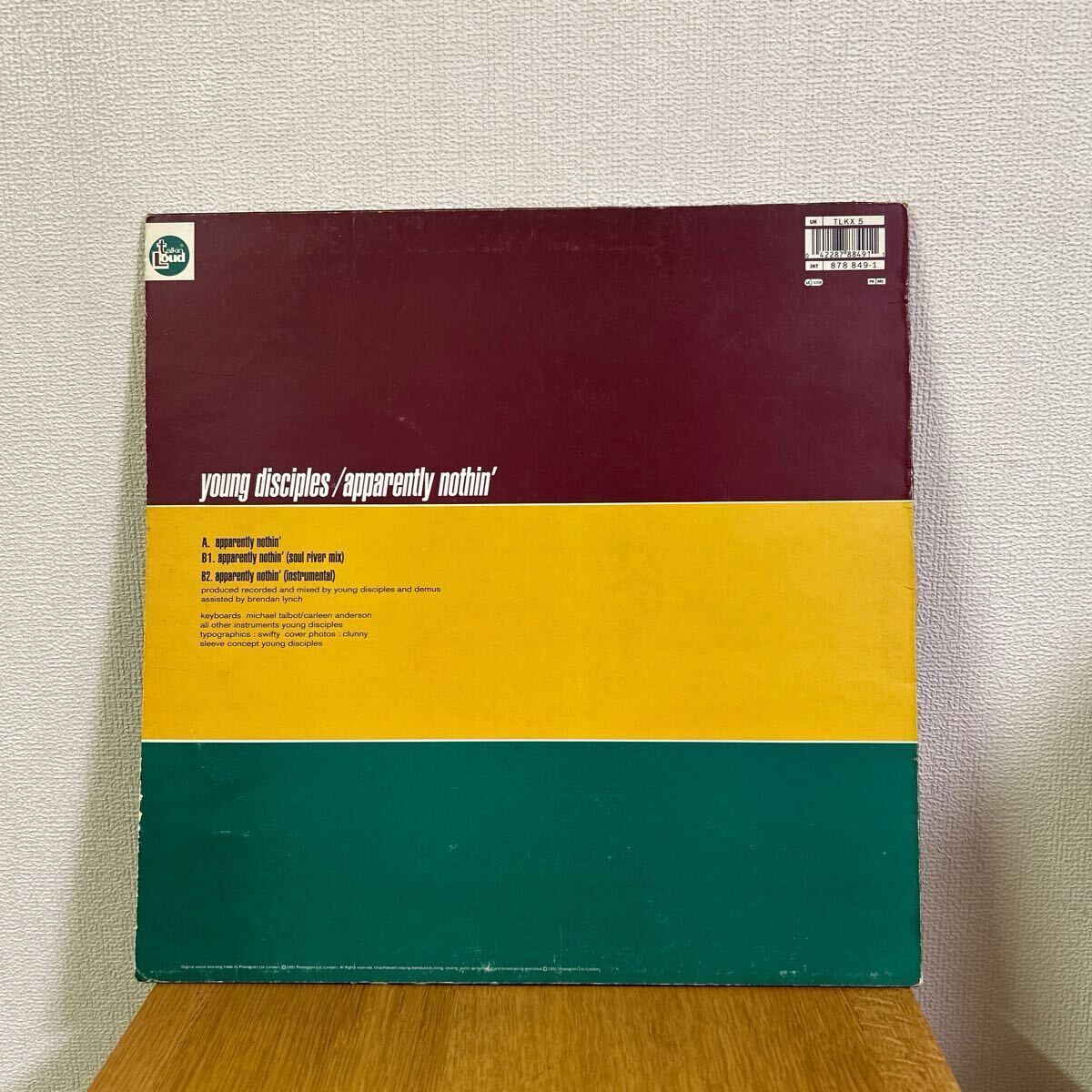 Young Disciples / Apparently Nothin' LP_画像2