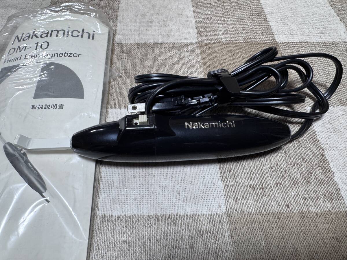 nakamichi ナカミチ DM-10 消磁器 Head Demagnetizer ヘッドマグネタイザー