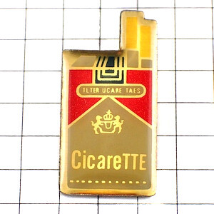 ピンバッジ?タバコ煙草の箱 MARLBORO CICARETTE CIGARETTE◆フランス限定ピンズ◆レアなヴィンテージものピンバッチ