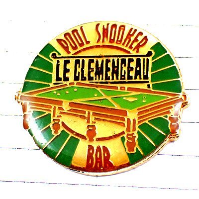 ピンバッジ?ビリヤード場(chǎng)プールバー撞球ハスラー BILLIARD SNOOKER BILLARD◆フランス限定ピンズ◆レアなヴィンテージものピンバッチ
