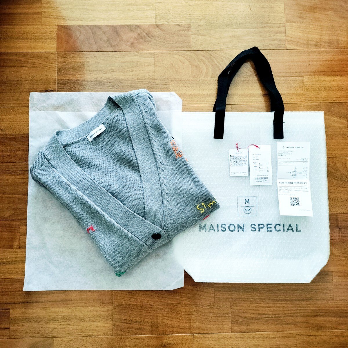 使用少 極美品】MAISON SPECIAL メゾンスペシャルLife Word