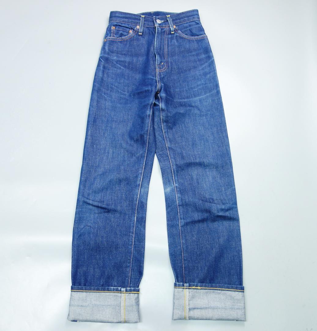 LEVI’S VINTAGE CLOTHING 1950s 701 Jeans Rigid 50701-0008 リーバイス 701 1950年モデル セルビッジデニム レディース 25
