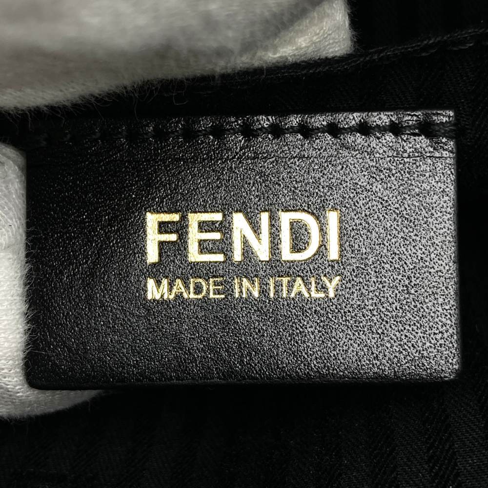 FENDI フェンディ 8BH250 トゥージュール 大きめA4入る ハンドバッグ ショルダーバッグ 2WAY レザー ブラック 黒 ゴールド金具 レディース