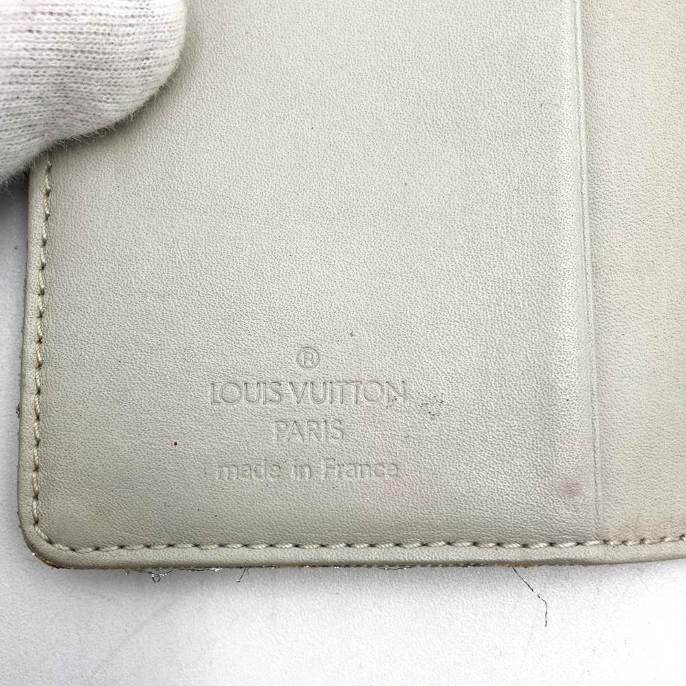 LOUIS VUITTON ルイ?ヴィトン アジェンダ?ミニ 手帳カバー カードケース シルバー モノグラム レディース メンズ ファッション小物