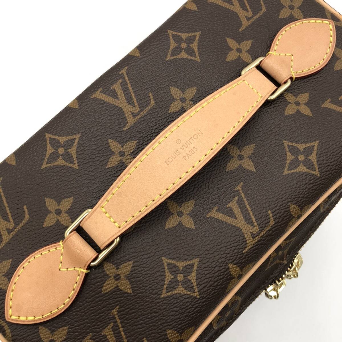5％OFF!!!セール【6/11まで】LOUIS VUITTON ルイ?ヴィトン ニースBB M42265 バニティバッグ メイクBOX 化粧ポーチ ブラウン 茶