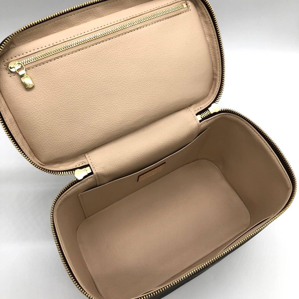5％OFF!!!セール【6/11まで】LOUIS VUITTON ルイ?ヴィトン ニースBB M42265 バニティバッグ メイクBOX 化粧ポーチ ブラウン 茶