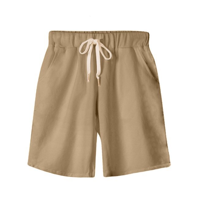 ショートパンツ 5分丈 ハーフパンツ ウエストゴム シンプル ポケットあり 短パン 部屋著 2XL ブラック