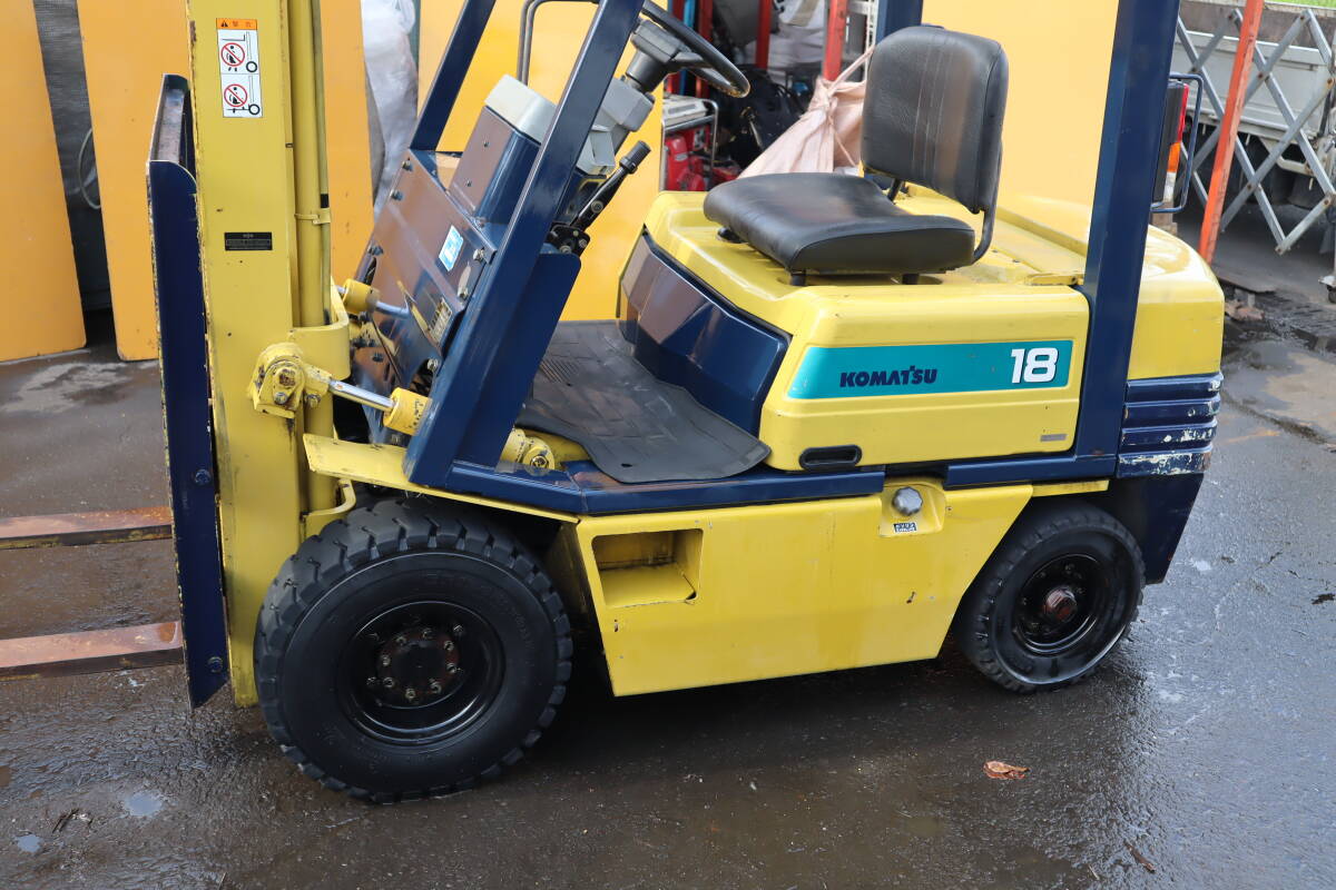 KOMATSU вильчатый подъемник 1.8 тонн FG18C-15 бензин для High Mast рабочее состояние подтверждено блиц-цена 