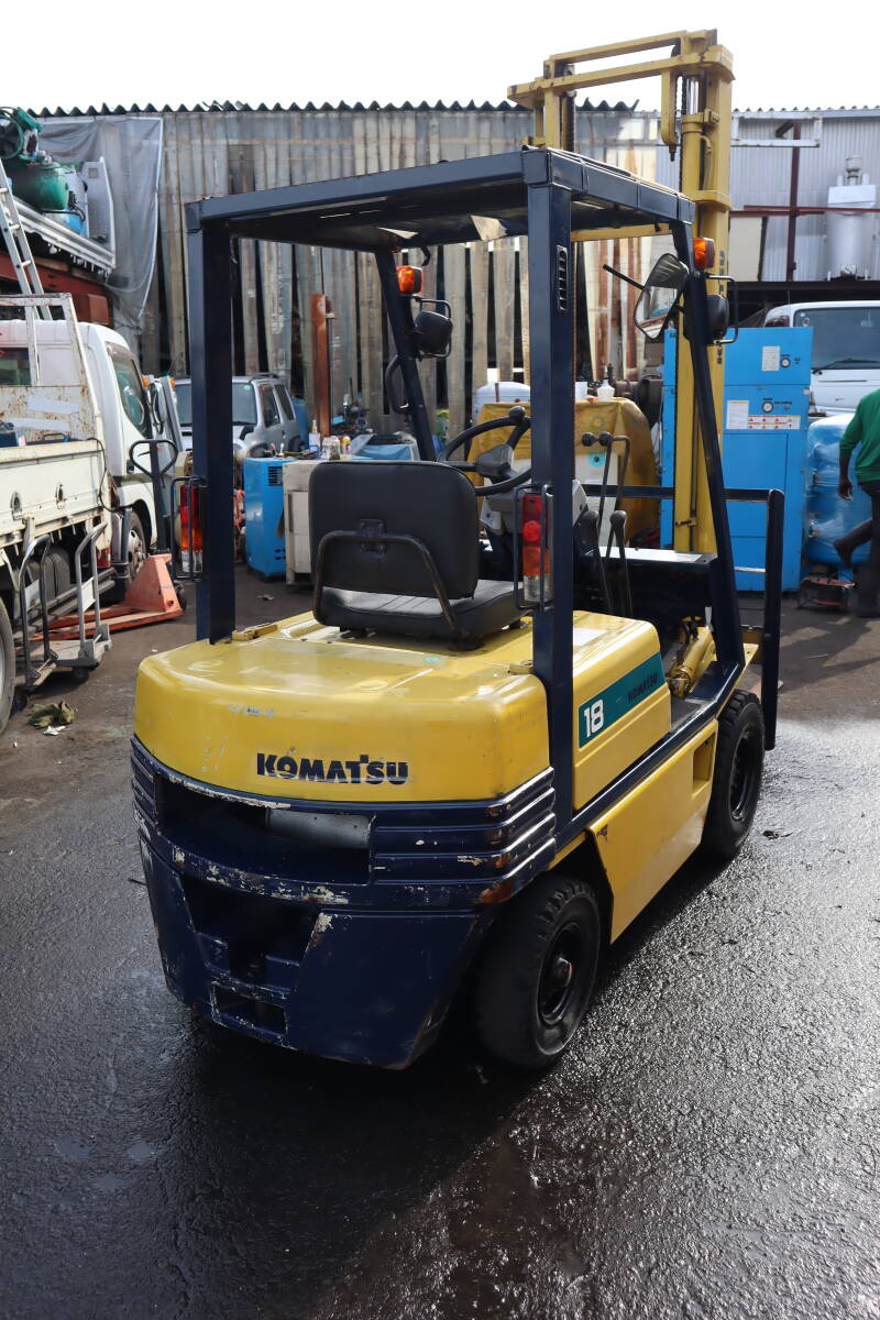 KOMATSU вильчатый подъемник 1.8 тонн FG18C-15 бензин для High Mast рабочее состояние подтверждено блиц-цена 
