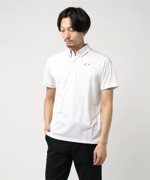 Λ美品 OAKLEY オークリー Enhance Technical Polo エンハンステクニカルポロ ポロシャツ XL 434385JP