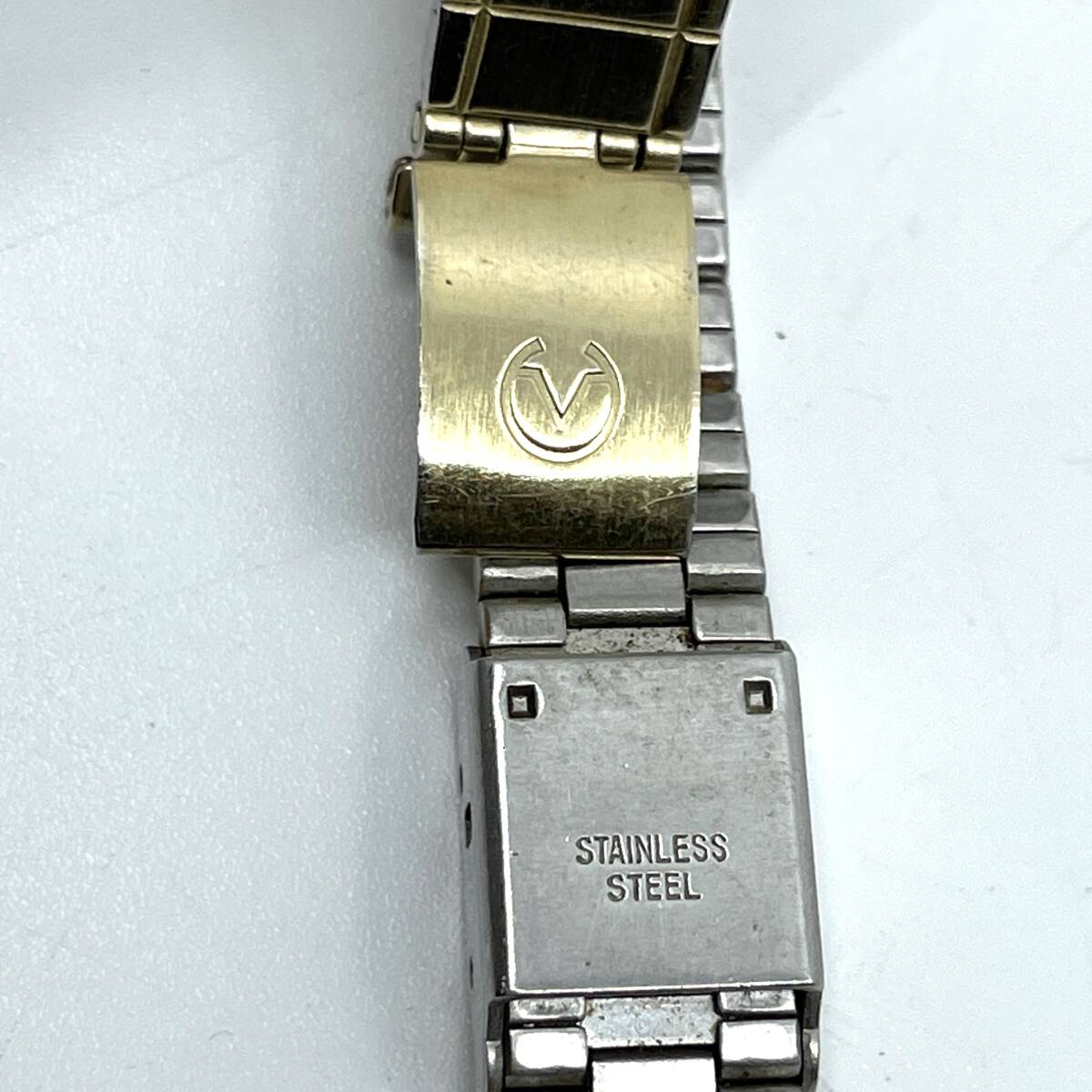 [ разряженная батарея ]AUREOLEore все Custom кварц наручные часы Gold циферблат 3 стрелки квадратное стразы камень один шарик металлический браслет SW-506