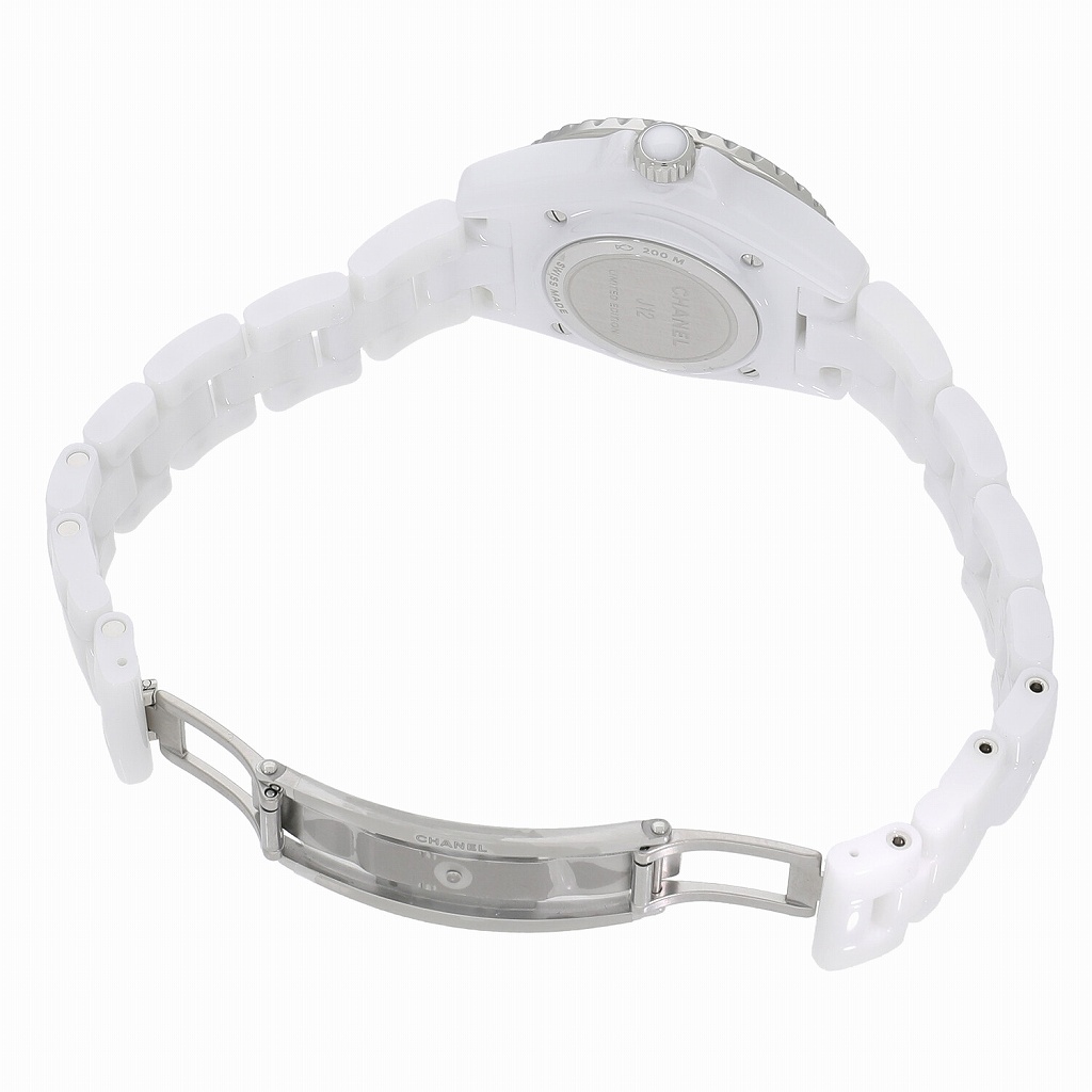 [新品]シャネル J12 コズミック 33MM ホワイト×ダイヤモンド H7990 レディース 送料無料 腕時計