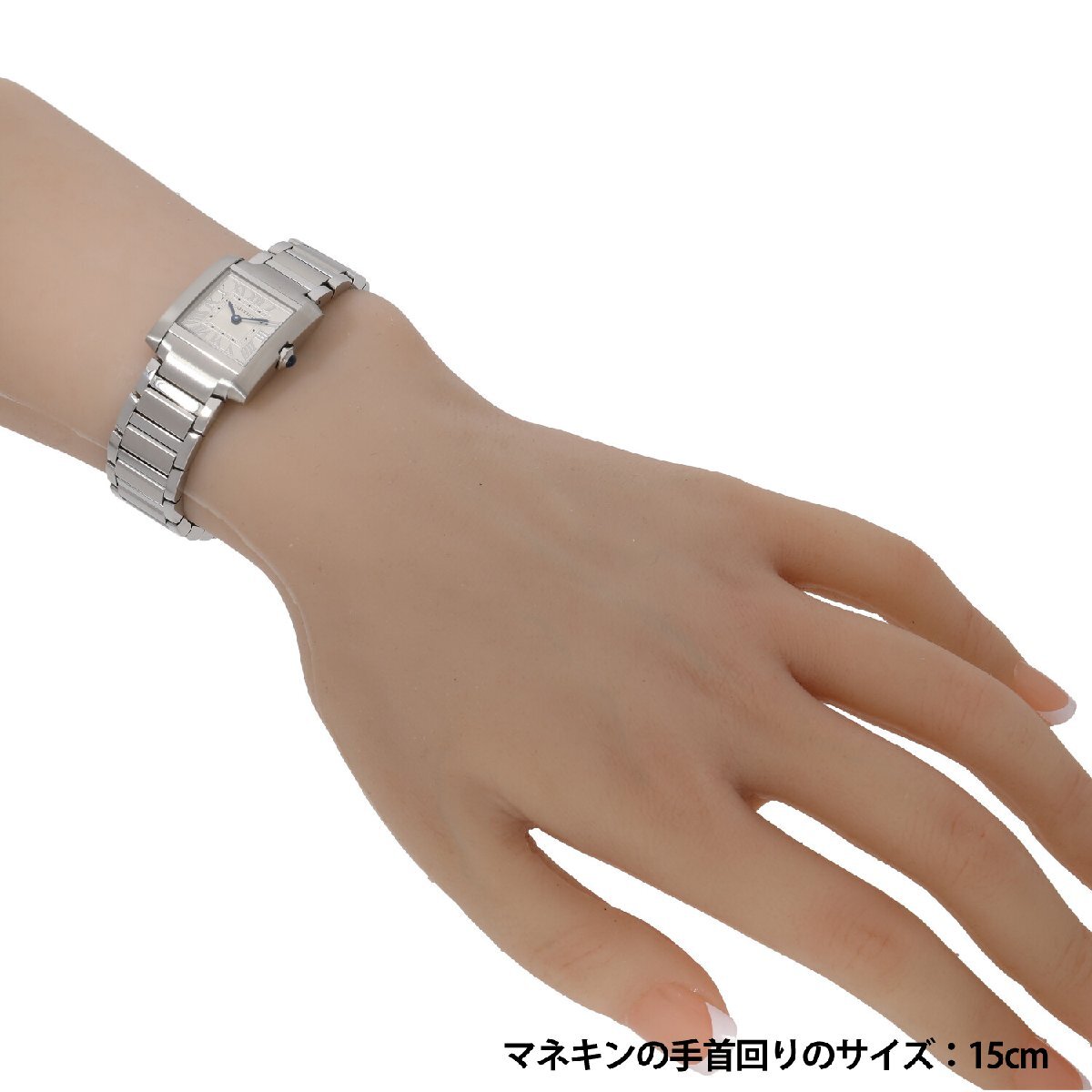 [ новый товар ] Cartier Tank Francaise SM серебряный WSTA0065 женский бесплатная доставка наручные часы 