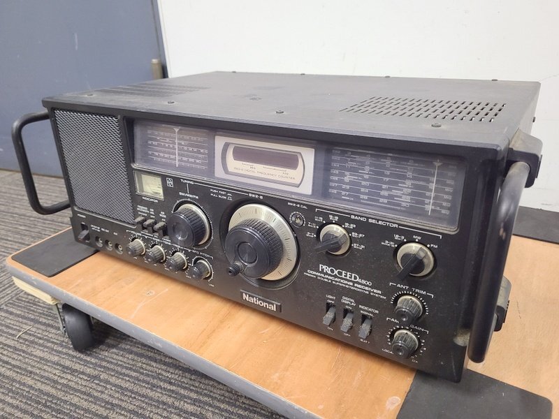 【通電動(dòng)作未確認(rèn)】National RJX-4800 BCLラジオ PROCEED4800 レシーバー ナショナル プロシード 1円~　Y8309