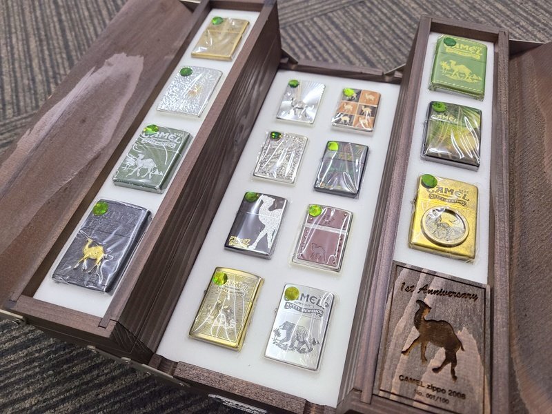 未使用品】ZIPPO Camel 2008 1st Anniversary COMPLETE BOX No