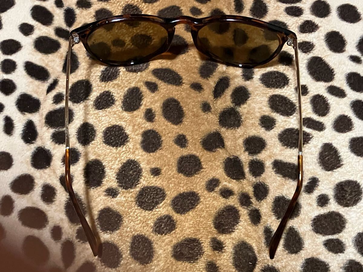 3 美品 レイバン 純正 鼈甲柄 サングラス ケース付 ライトブラウンレンズ ブラウンフレーム Ray Ban レディース メンズ 女性 男性 べっ甲