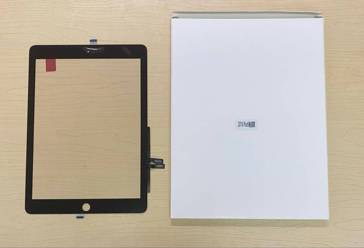 新品 iPad 6 (2018)フロント タッチ パネル ガラス割れ・タッチ