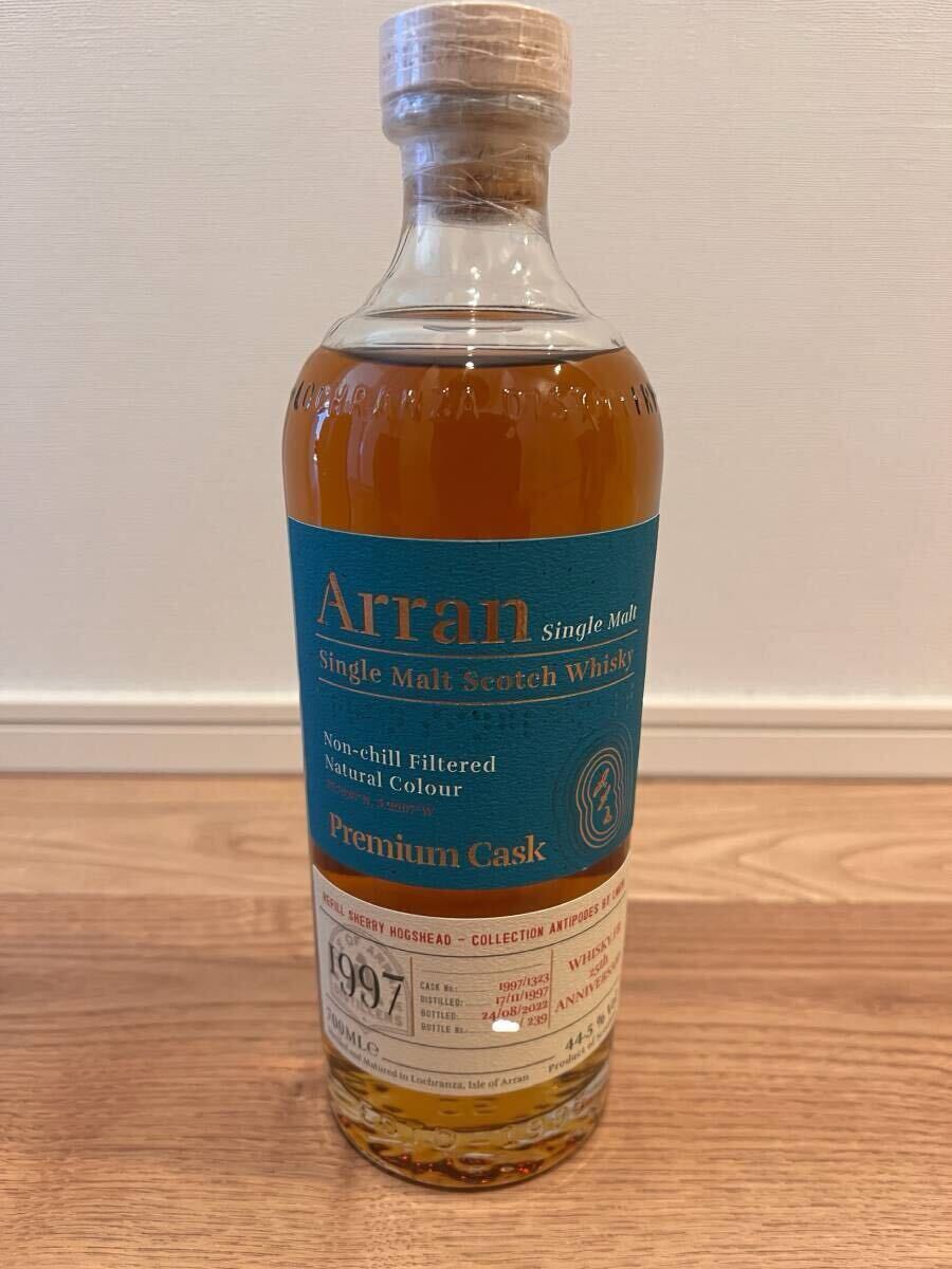 アラン プレミアムカスク 1997年 ラ?メゾン?ド?ウイスキー25周年記念ボトル シェリーホグスヘッド Arran シングルカスク シングルモルト