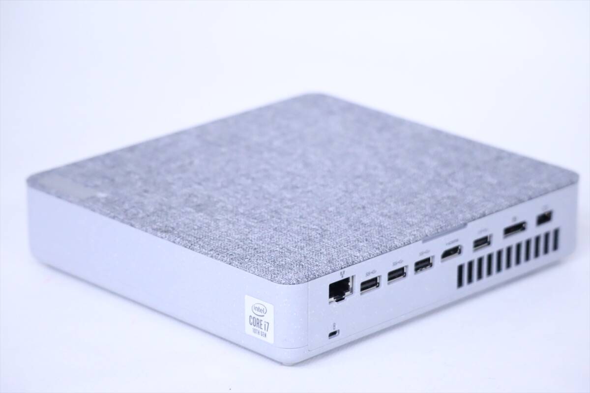 1円～ Corei7 16Gメモリ Windows11 10世代 省スペース デスクトップ IdeaCentre Mini550i i7-10700T RAM16GB SSD256GB+1.0TB