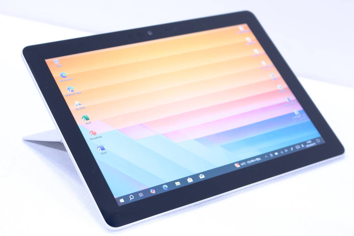 即配 キーボード付屬 Office2019 Microsoft Surface Go Pentium Gold 4415Y 8G SSD128G 10.1インチPixelSense 顔認証 Win10