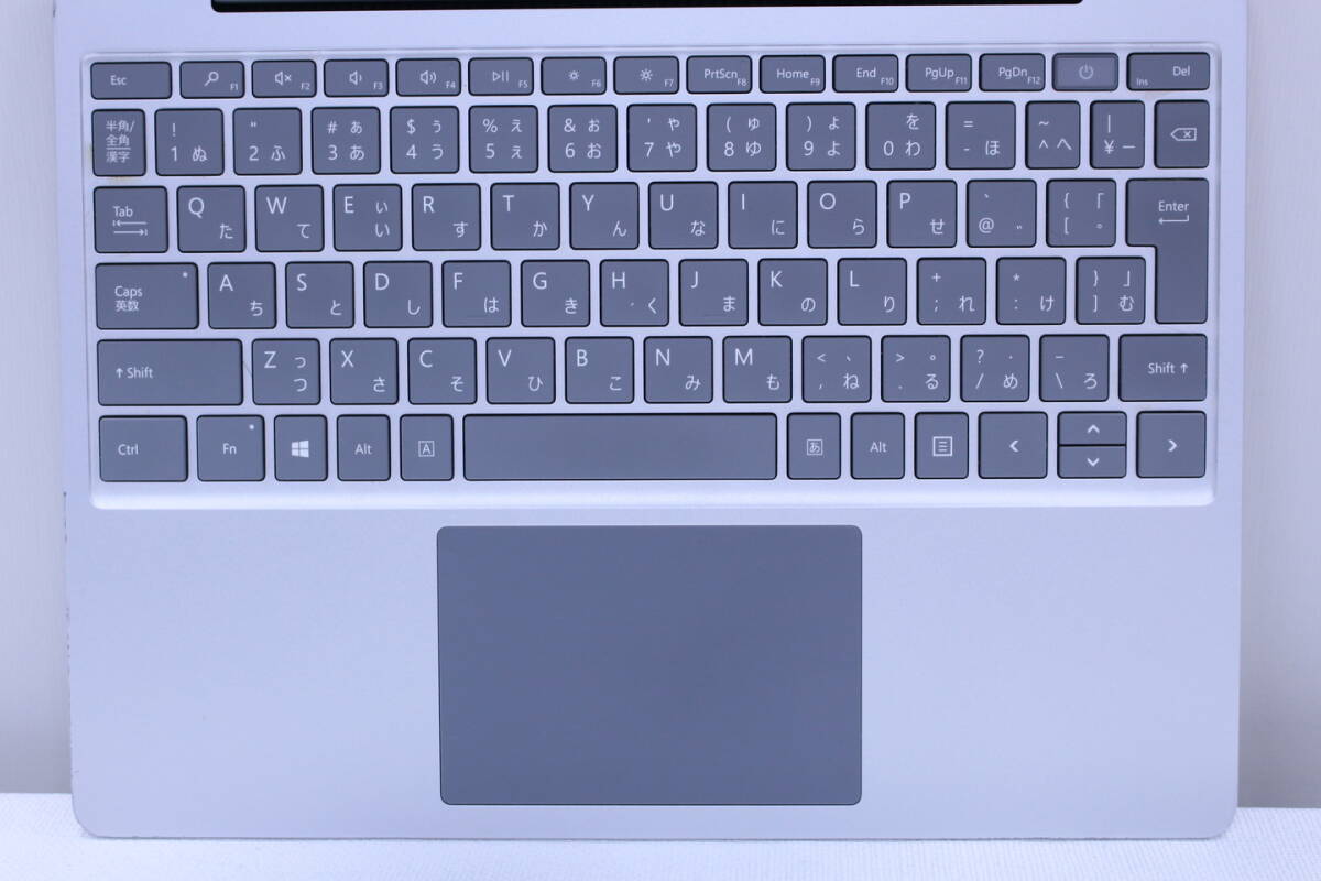 1円～ バッテリー良好 Windows11 軽量薄型コンパクト Surface Laptop Go i5-1035G1 8GB SSD256GB 12.4インチPixelSense Wi-Fi6