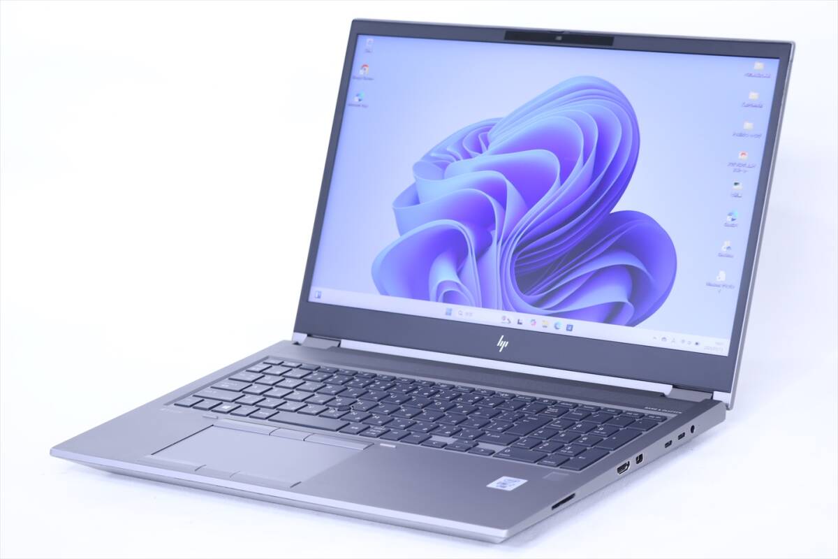 1円～ RTX3000 32GBメモリ 大容量SSD i7 Windows11 15.6インチ HP ZBook Fury 15 G7 i7-10850H 32GB SSD1TB FHD WiFi6