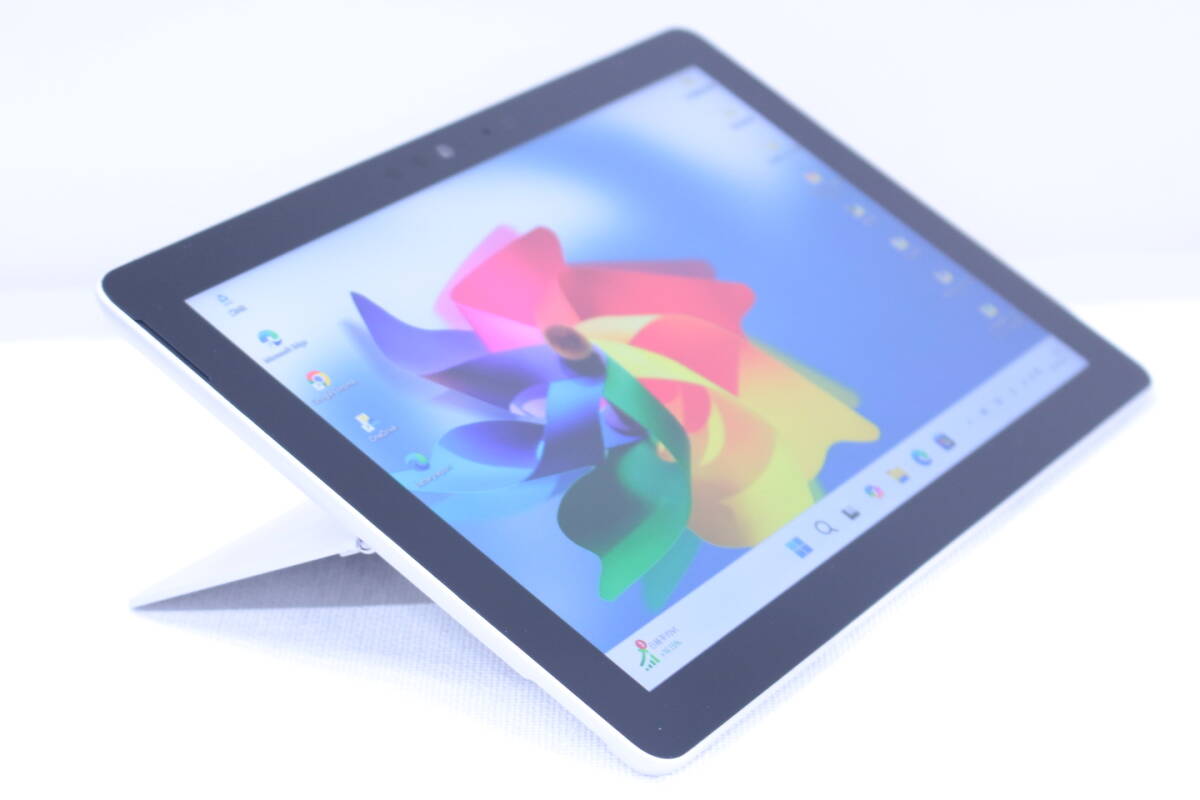 1円～ キーボード付屬 Windows11 薄型コンパクト Microsoft Surface Go Pentium Gold 4415Y 8G SSD128G 10.1インチPixelSense 顔認証