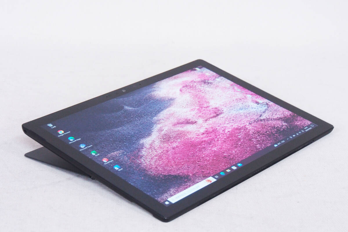 1円～ バッテリー良 11世代CPU Office 2in1 Surface Pro 7+ i5-1135G7 8G NVMeSSD256G 12.3PixelSense Win10リカバリ 新品キーボード追加可