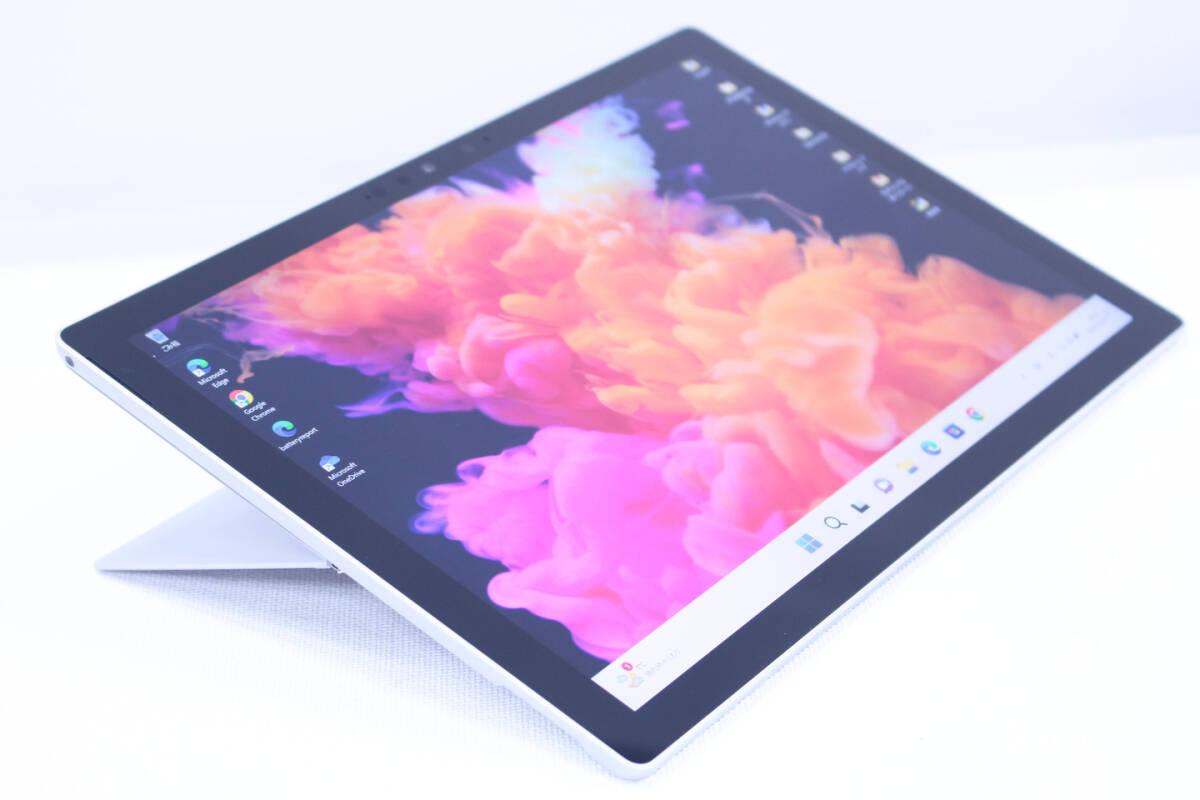 1円～ 11世代CPU バッテリー良 液晶狀態(tài)良 純正キーボード付 Win11 Surface Pro 7+ i5-1135G 8G NVMeSSD256G 12.3PixelSense WiFi6 顔認(rèn)証